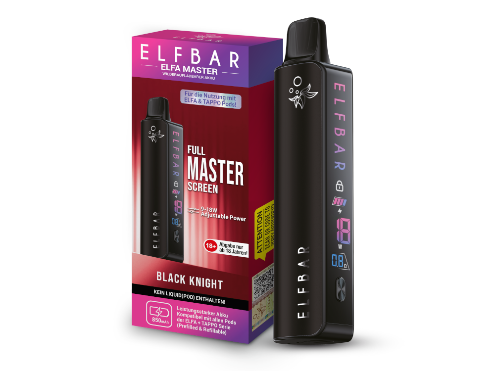 ELFBAR ELFA Master 850 mAh | Leistungsstarke Vape mit langanhaltendem Akku
